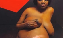 Ebony Bbw With Big Tits On Webcam