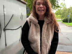 Public Agent Big Naturals Russian MILF POV Blowjob