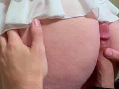 French Amateur Ass Fucked And Cumshot