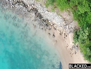 BLACKED Petite Blonde Gets Dominated By Two Monster BBCs