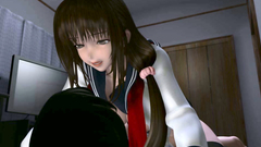 Cute 3D Schoolgirl Sucks Dick Of Her Young Brother And He Licks Her Pussy