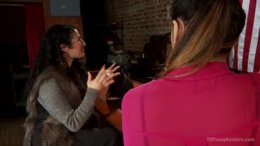 Big Breasted Hottie Fucked By Shemale