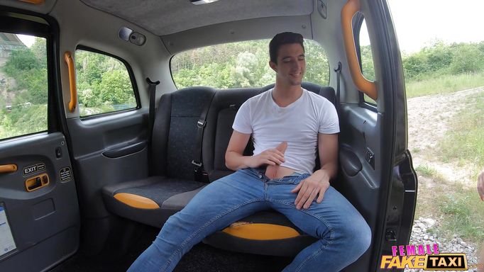 Sexually Desperate Guy Is Hungry For The Busty Driver