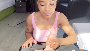BWC & Ebony Teen POV Blowjob
