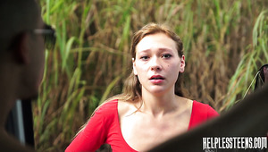 Picked Up Hoe Callie Calypso Gets Brutally Fucked Right Inside The Car