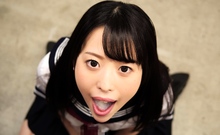 Latin Teen Blowjob Pov With Cumshot On Her Chin