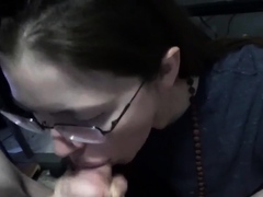 Homemade Blowjob From Girl Swallows