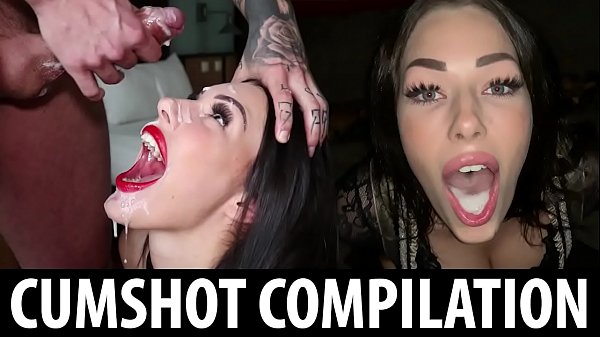 Good Sluts Don't Dodge The Cum   SHAIDEN ROGUE FACIAL & CUMSHOT COMPILATION