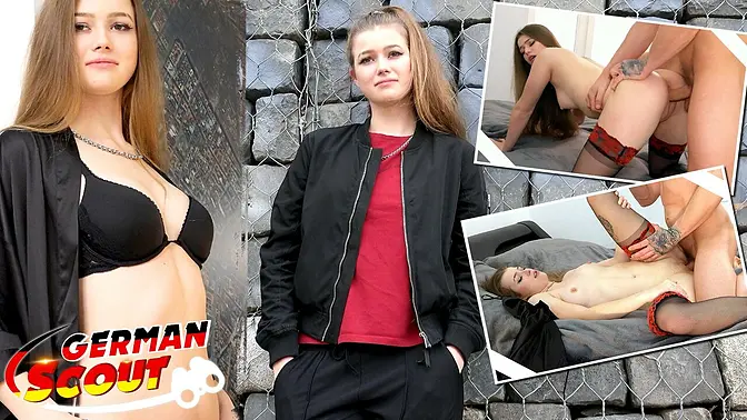 German Scout Seduces 18 Year Old Amateur To Casting Sex