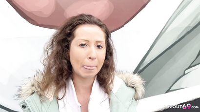 GERMAN SCOUT   FIRST ANAL FOR AUSTRIAN TEEN (18+) JULIA BACH AT REAL PICK UP STREET CASTING   German