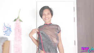 Thai Whore Swallows Massive White Cock Of European Sugar Daddy