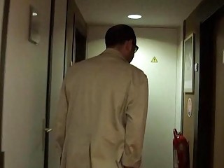 Bald Guy Licks Blindfolded French Woman In A Hotel Room