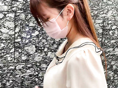 Had A Dinner With My Gorgeous Japanese Coworker Before I Fucked Her Through Torn Pantyhose