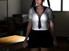 Japanese Schoolgirl Craves For Tutor’s Inches   Uncensored Porn Cartoon