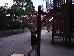 Japanese Milf Has Risky Outdoor Fuck In The Playground   JAV