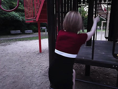 Japanese Milf Has Risky Outdoor Fuck In The Playground   JAV