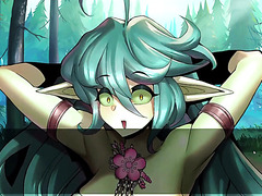 Hot Uncensored Gameplay: Busty Big Booty Elf Girl Satisfies Your Cock With Footjob Blowie And Fuck