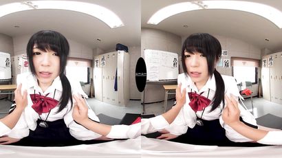 Japanese POV Passion Ignites With Student Virtual Heat