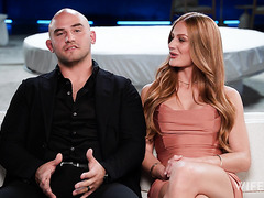 Husband Cuckold Enjoys Watchimg How His Steamy And Young Wife Gets Drilled With BBC