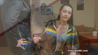 PE Teacher Milks Head Teacher At His Office