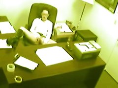 Horny Secretary In The Office