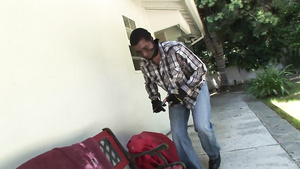 Busty Cheating Blonde Housewife In Control