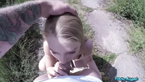 Skinny Russian Teen Carolina Star Fucks For 600 Euros