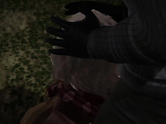 3D Resident Evil 4 Featuring Ashley Getting Fucked In Public