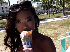 After Public Sex With A Stranger, A Hot Asian Woman Came To His House To Get More.