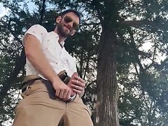 Hard Cock Outdoor Piss