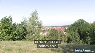 Public Agent Large Natural Titties Stella Cox Banged In Public