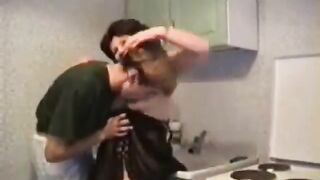 Russian Mamma And Son