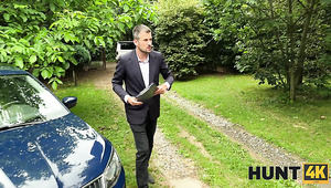 Petite Brunette Stunner Takes Massive Cock Deep Outdoors On Bench