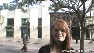 Freckled Faye Reagan Display In Public