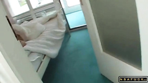 Sleeping Darkhaired Babe Getting Drilled Deep And Facialized