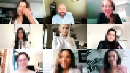 Eva Elfie Zoom Meeting